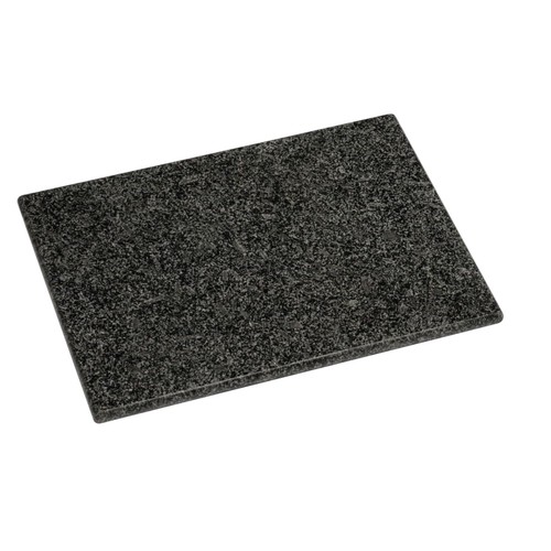 Black granite chopping board - granite,