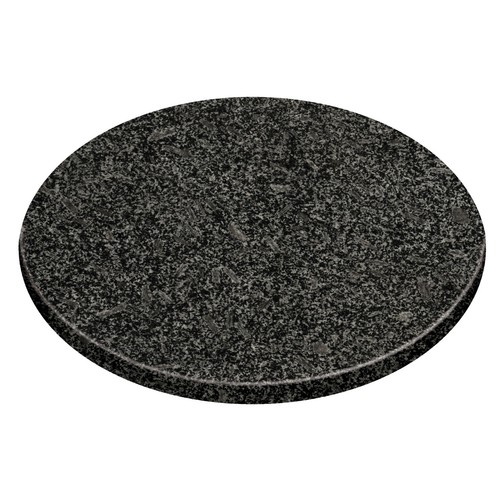 Large black speckled - black,