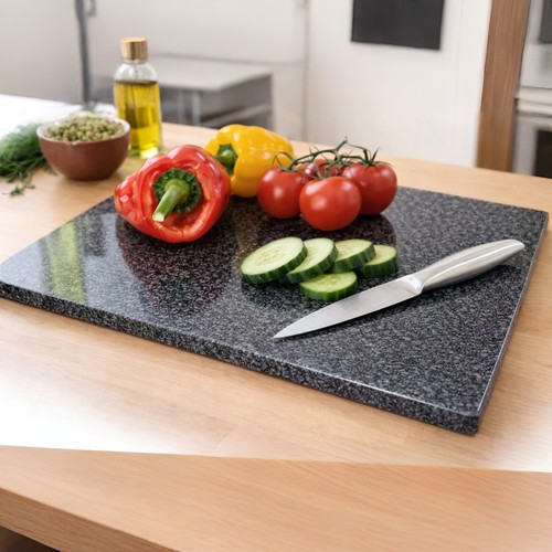 Large black granite - black,