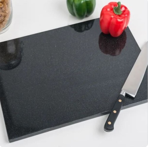 Large black granite chopping - black,