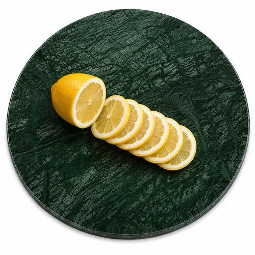 Green marble chopping - chopping, board